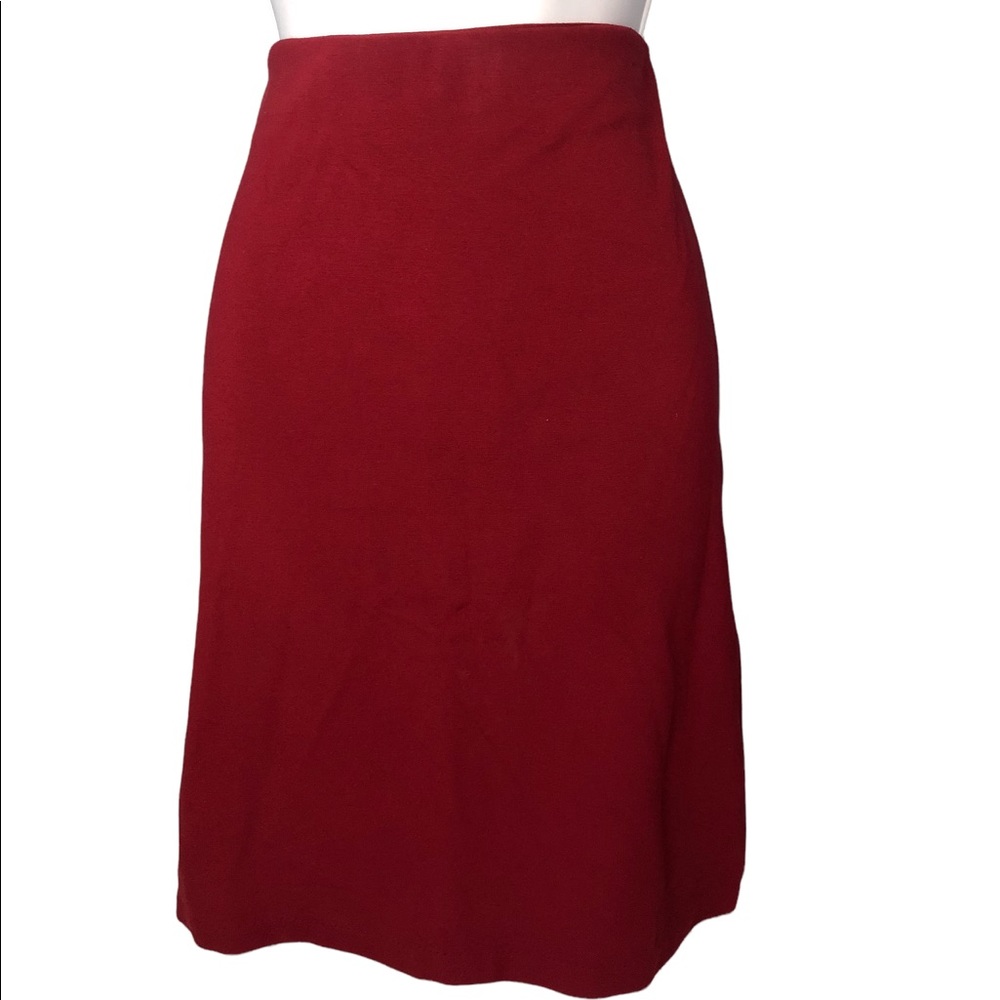 NWOT Grace red pencil skirt